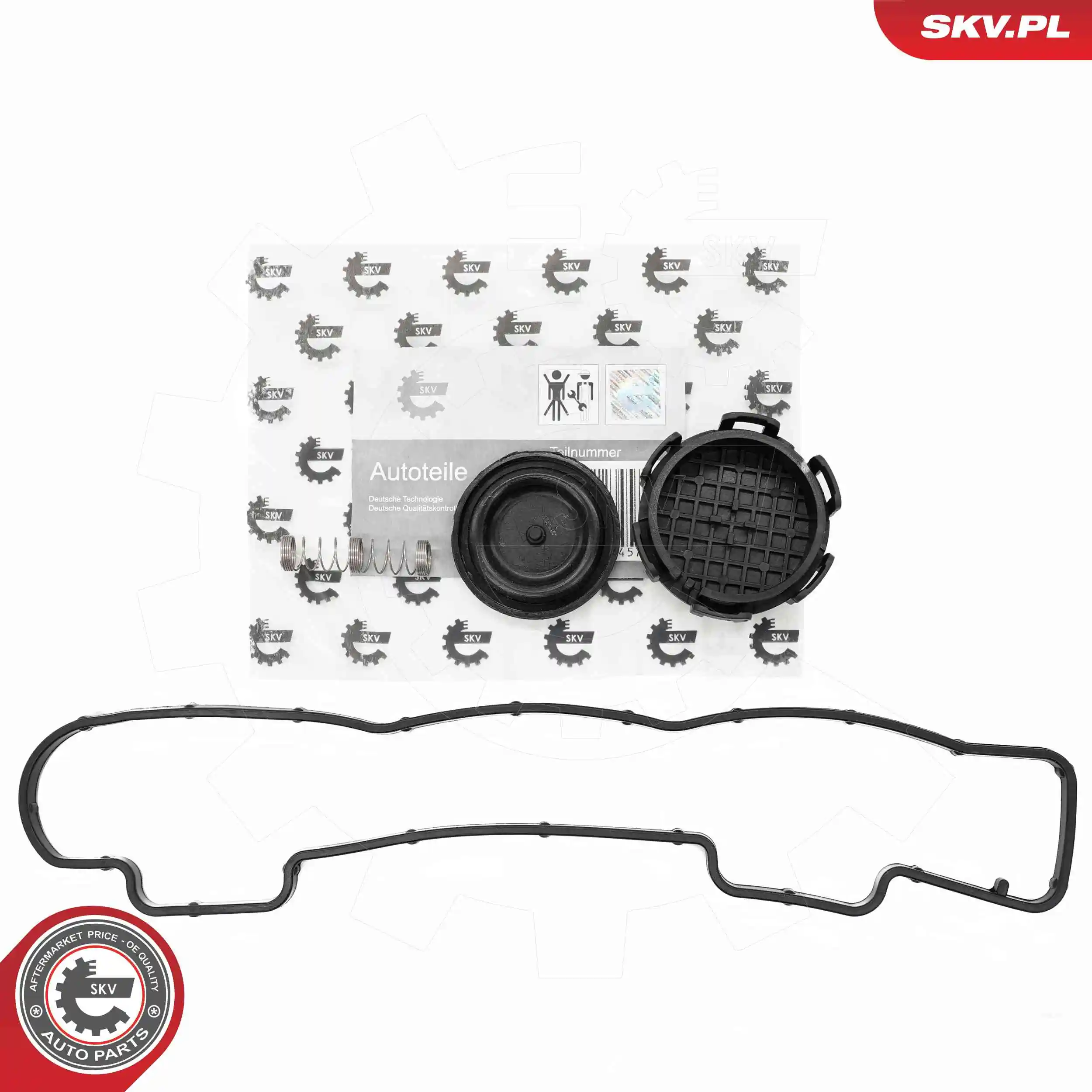 Gasket Set, cylinder head cover
